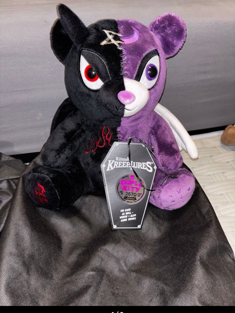 Killstar Kreeptures Duplexity Bear NWOT DISCONTINUED.